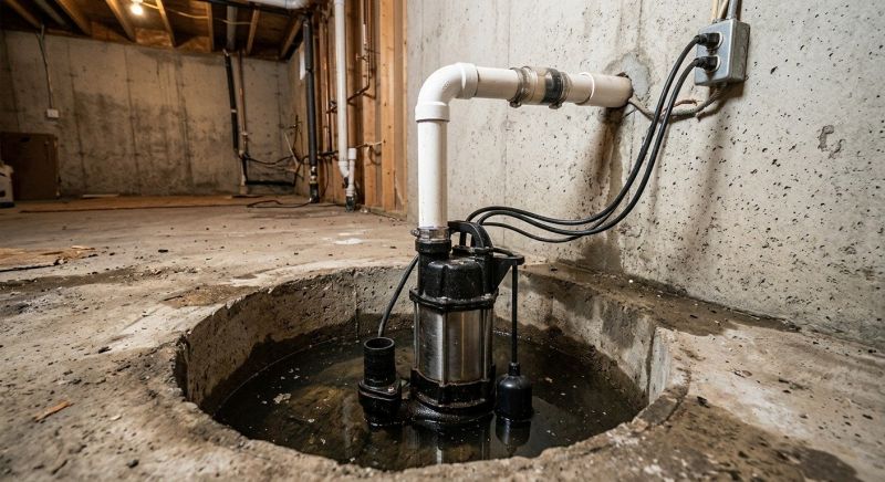 Basement Sump Pump Service in Warwick, RI